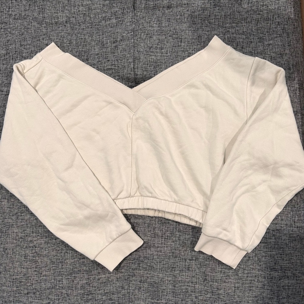 Reebok wide neck off shoulder sweater LIMITED EDITION
